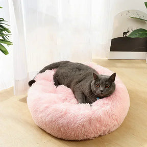 Cama Redonda Para Cães e Gatos Todos os Tamanhos, Super Macio e Confortável