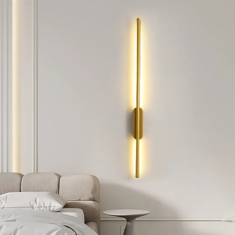 Luz de Parede Faixa de LED Elegância e Sofisticação para Quarto e Sala